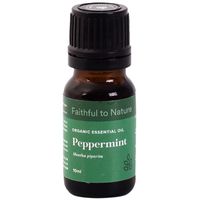 Faithful to Nature Organic Peppermint Essential Oil